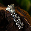 Gotland Rusvik Riemen Fitting, versilbert - Celtic Webmerchant