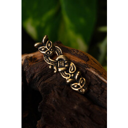 Viking belt end Borre, 1 cm (bronze) - Celtic Webmerchant