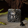 Viking Gürtelbeschlag Knoten Borre Stil, Silber - Celtic Webmerchant