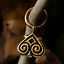 Hjärtformade Viking bälte montering med ring - Celtic Webmerchant