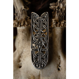 Extremo de cinturón Jorvik, color latón - Celtic Webmerchant