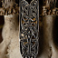 Extremo de cinturón Jorvik, color latón - Celtic Webmerchant