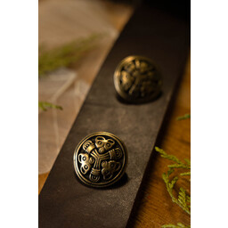 Ceinture en cuir 30 mm / 130-140 cm marron - Celtic Webmerchant