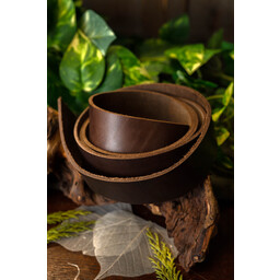 Ceinture en cuir bande brun 4 x 180-190 cm - Celtic Webmerchant