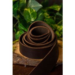 Ceinture en cuir bande brun 4 x 180-190 cm - Celtic Webmerchant