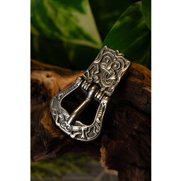 Viking Schnalle Birka, versilbert - Celtic Webmerchant