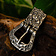 Viking Schnalle Birka, versilbert - Celtic Webmerchant