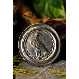 Roman Phalera mały orzeł srebrny kolor - Celtic Webmerchant