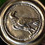 Phalera romana pequeña águila de color plata - Celtic Webmerchant