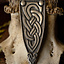 Viking bælteafslutning Borre dyr, forsølvede - Celtic Webmerchant