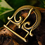 Romeinse riemgesp 2de eeuw n.Chr, messing - Celtic Webmerchant