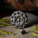 Accessori floreali per cintura del XV secolo (set di 5 pezzi), bronzo argentato - Celtic Webmerchant