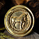 Deepeeka Phalera romana de color caballo de oro - Celtic Webmerchant