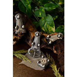 Allemanic belt fitting from Balingen, silvered - Celtic Webmerchant