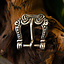 Vikinggesp grijpende handen - Celtic Webmerchant