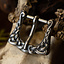 Anglo-Scandinavian klamra, posrebrzane - Celtic Webmerchant