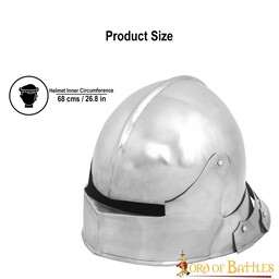 Celata tedesca con protezione per il collo, 2 mm - Celtic Webmerchant