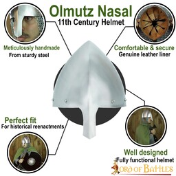 Norman nasal helmet, 2 mm - Celtic Webmerchant