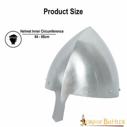 Norman nasal helmet, 2 mm - Celtic Webmerchant