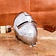 Lord of Battles German folding visor bascinet, 2 mm - Celtic Webmerchant