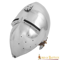 German folding visor bascinet, 2 mm - Celtic Webmerchant