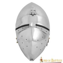 German folding visor bascinet, 2 mm - Celtic Webmerchant