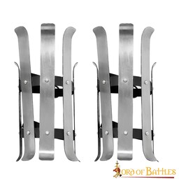 Valsgärde shin guards, 1.6 mm - Celtic Webmerchant
