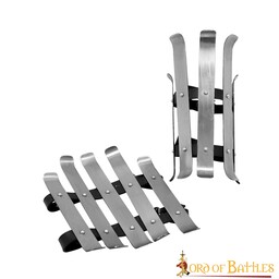 Valsgärde shin guards, 1.6 mm - Celtic Webmerchant