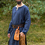 Medieval linen tunic, dark blue - Celtic Webmerchant