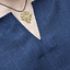 Medieval linen tunic, dark blue - Celtic Webmerchant