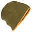 Gehaakte muts, 100% wol, groen - geel - Celtic Webmerchant