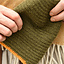 Gorro de ganchillo, 100% lana, verde - amarillo - Celtic Webmerchant