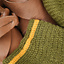 Chaussettes au crochet, 100% laine, vert-jaune - Celtic Webmerchant