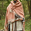 100% uldtæppe/kappe, sildeben, rust - Celtic Webmerchant