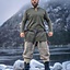 Tunica vichinga in lino Ragnar, verde - Celtic Webmerchant