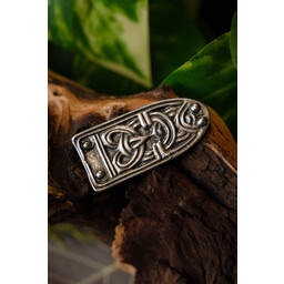 Anglo-Scandinavian belt end, silvered - Celtic Webmerchant