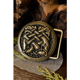Medieval buckle celtic dogs - Celtic Webmerchant