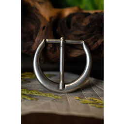 Medieval buckle silvered 3a - Celtic Webmerchant