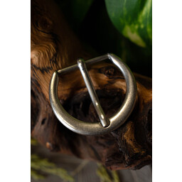 Medieval buckle silvered 3a - Celtic Webmerchant
