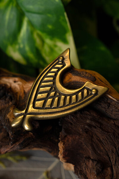 Middeleeuws riemeinde 4,5 cm, brons - Celtic Webmerchant