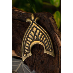 Medieval belt end 4.5 cm, bronze - Celtic Webmerchant