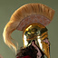 Corinthian hjälm med vapen - Celtic Webmerchant