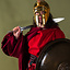 Cinturón vikingo Caja, negro - Celtic Webmerchant