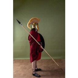 Leren ijzertijdsandalen zwart - Celtic Webmerchant