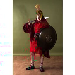 Leren ijzertijdsandalen zwart - Celtic Webmerchant