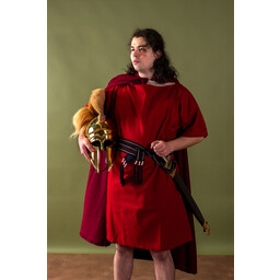Medieval cloak Karen red - Celtic Webmerchant