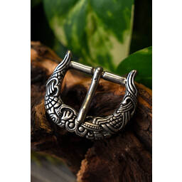 Borre-Jellinge Stil Schnalle Greif-Tier, versilbert - Celtic Webmerchant