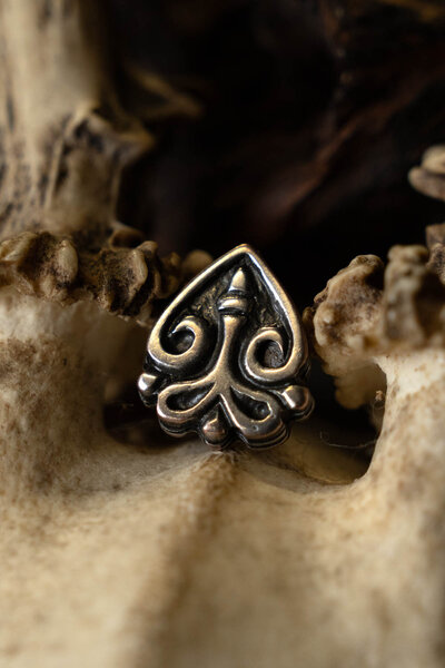 Accesorio de cinturón vikingo Chernikov, zamak - Celtic Webmerchant