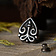 Accessorio per cintura vichingo Chernikov, zama argentata - Celtic Webmerchant