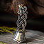 Rusvik belt fitting, silvered - Celtic Webmerchant